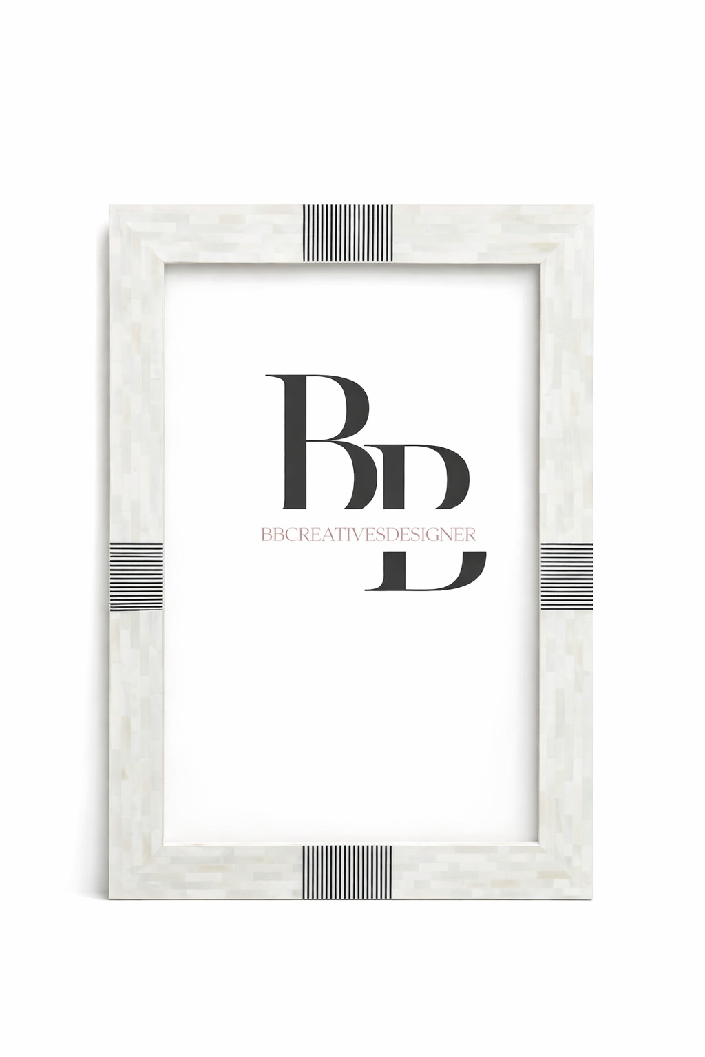 Handmade wooden bone inlay mirror frame / Wall decor / home decor / mirror frames