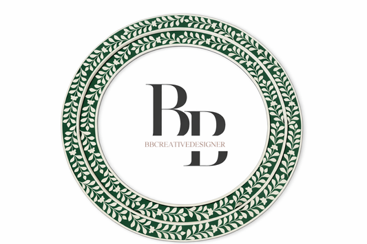 Handmade wooden bone inlay mirror frame / Wall decor / home decor / mirror frames