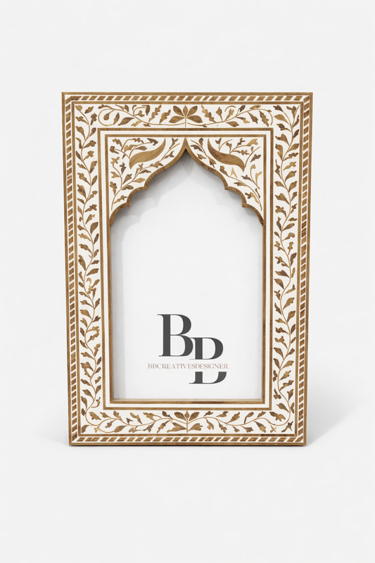 Handmade wooden Teak wood inlay mirror frame / Wall decor / home decor / mirror frames
