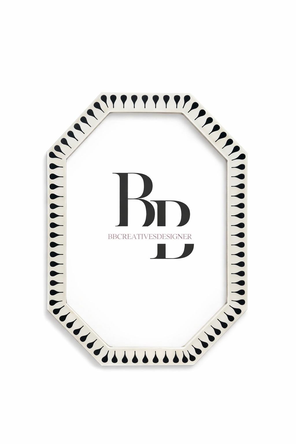 Handmade wooden bone inlay mirror frame / Wall decor / home decor / mirror frames